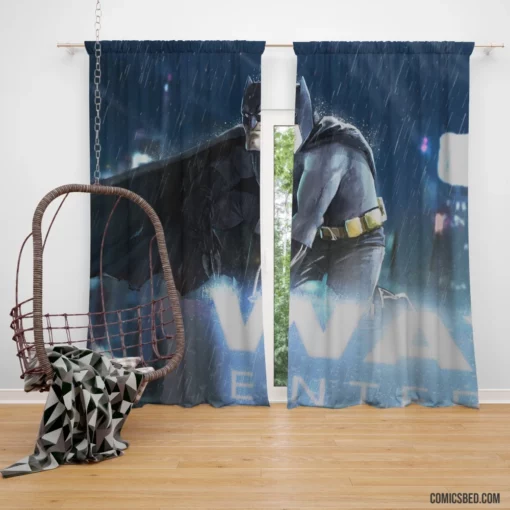 Batman DC Fearless Crusader Comic Curtain