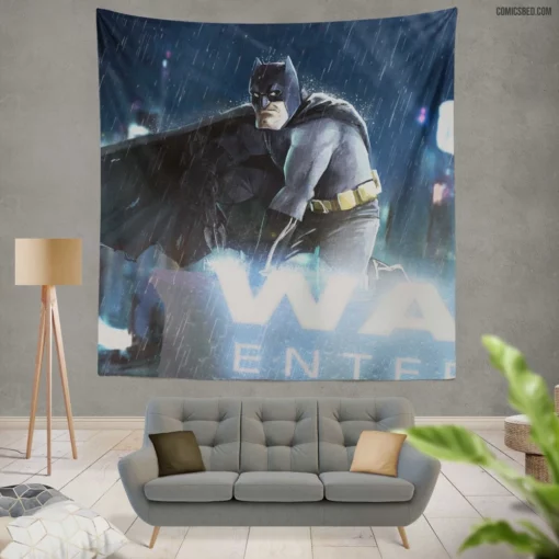 Batman DC Fearless Crusader Comic Wall Tapestry