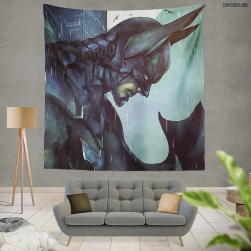 Batman DC Fearless Defender Comic Wall Tapestry