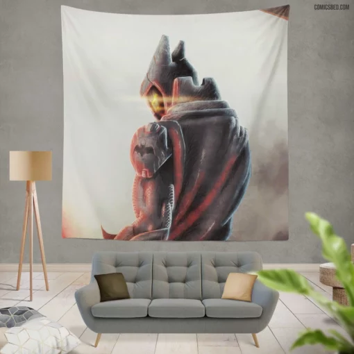 Batman DC Fearless Hero Comic Wall Tapestry