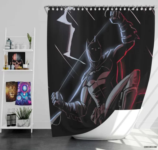 Batman DC Guardian of Gotham Comic Shower Curtain