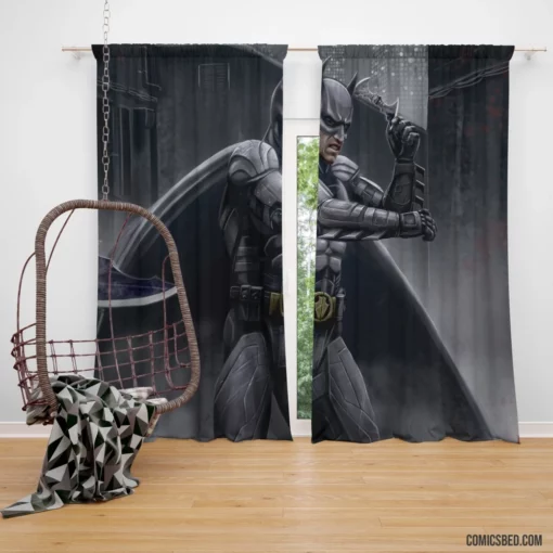 Batman DC Heroic Defender Comic Curtain