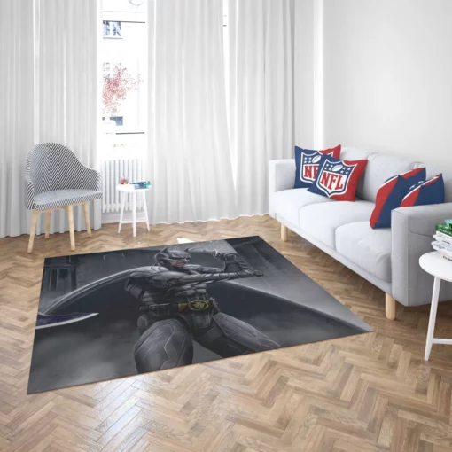 Batman DC Heroic Defender Comic Rug 2