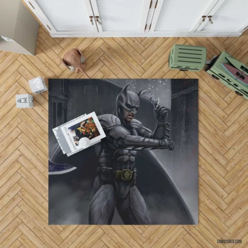 Batman DC Heroic Defender Comic Rug