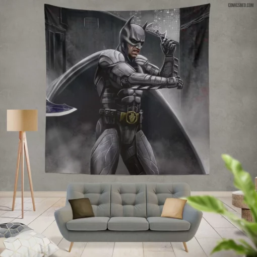 Batman DC Heroic Defender Comic Wall Tapestry