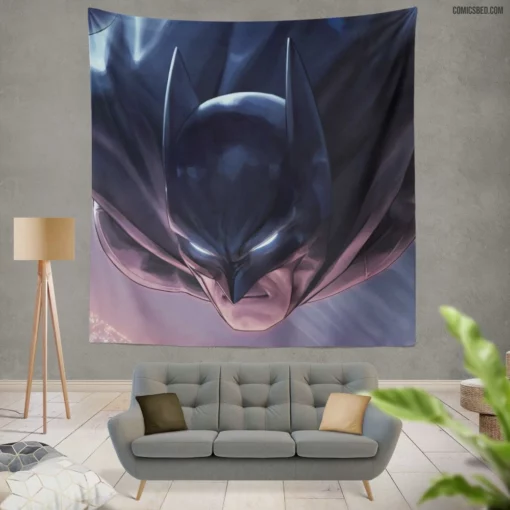 Batman DC Legendary Crusader Comic Wall Tapestry