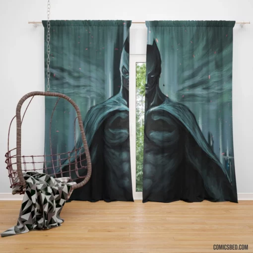 Batman DC Mysterious Avenger Comic Curtain