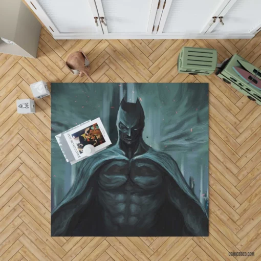 Batman DC Mysterious Avenger Comic Rug