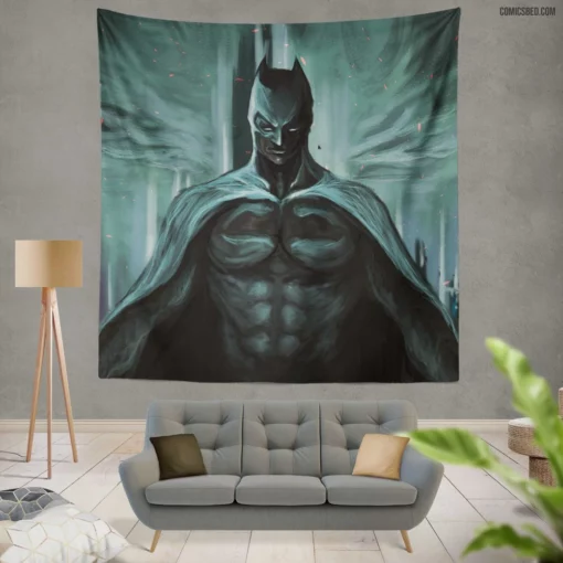 Batman DC Mysterious Avenger Comic Wall Tapestry