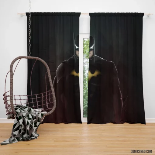 Batman DC Mysterious Crusader Comic Curtain