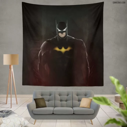 Batman DC Mysterious Crusader Comic Wall Tapestry