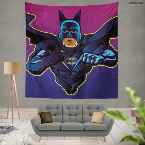 Batman DC Mysterious Hero Comic Wall Tapestry