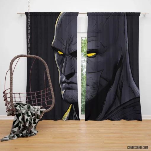 Batman DC Mysterious Knight Comic Curtain