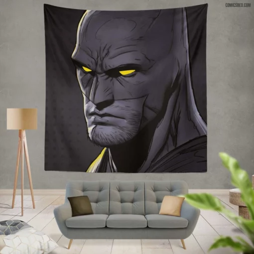 Batman DC Mysterious Knight Comic Wall Tapestry