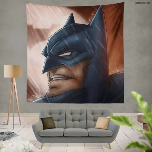 Batman DC Resilient Avenger Comic Wall Tapestry