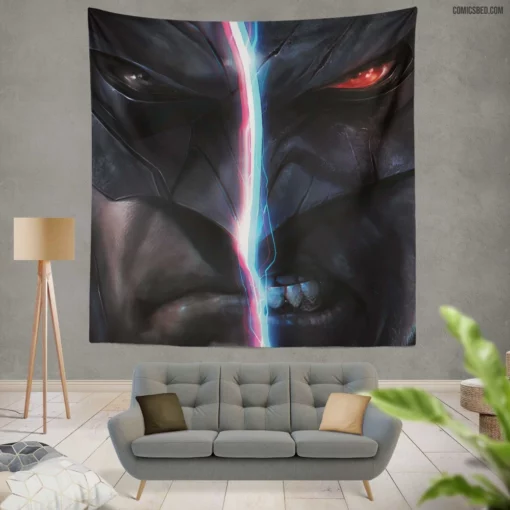 Batman DC Resilient Crusader Comic Wall Tapestry