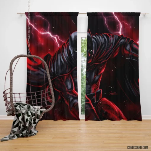 Batman DC Resilient Guardian Comic Curtain