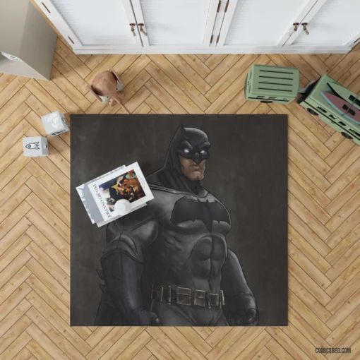 Batman DC Silent Guardian Comic Rug