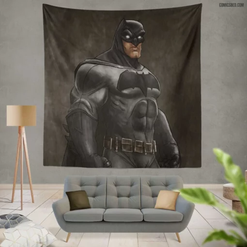 Batman DC Silent Guardian Comic Wall Tapestry