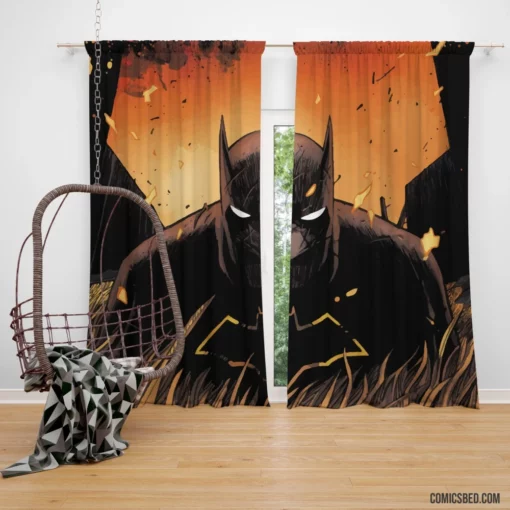 Batman DC Timeless Crusader Comic Curtain