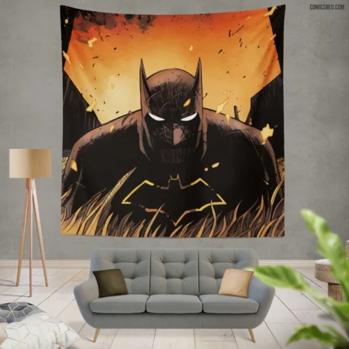 Batman DC Timeless Crusader Comic Wall Tapestry