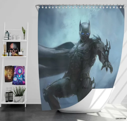 Batman DC Timeless Defender Comic Shower Curtain