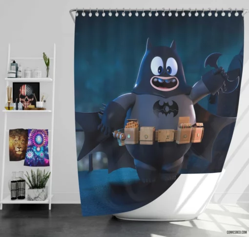 Batman DC Timeless Guardian Comic Shower Curtain