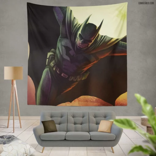 Batman DC Timeless Hero Comic Wall Tapestry