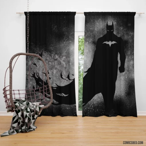 Batman DC Vigilant Hero Comic Curtain