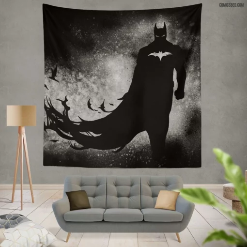 Batman DC Vigilant Hero Comic Wall Tapestry