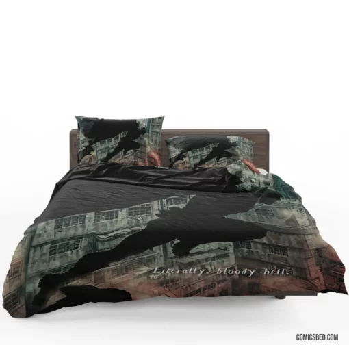 Batman Damned Black Label Knight Comic Bedding Set