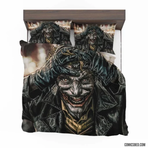 Batman Damned Joker Enigma Comic Bedding Set 1