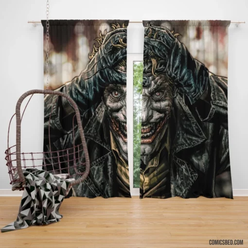 Batman Damned Joker Enigma Comic Curtain