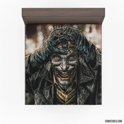 Batman Damned Joker Enigma Comic Fitted Sheet 1