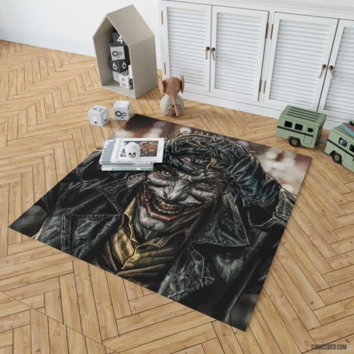 Batman Damned Joker Enigma Comic Rug 1