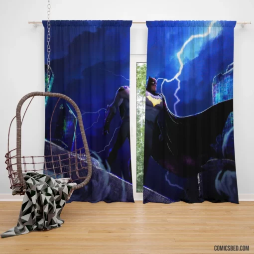 Batman Dark Adventures Comic Curtain