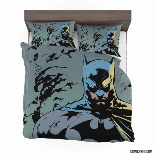 Batman Dark Art Enigmatic Vigilante Comic Bedding Set 1