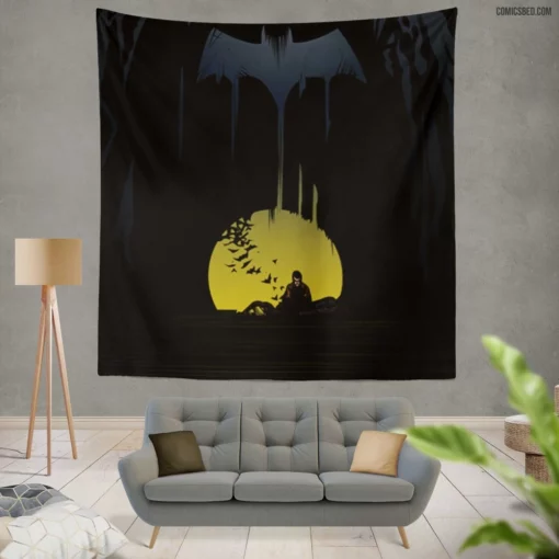 Batman Dark Knight Adventures Comic Wall Tapestry