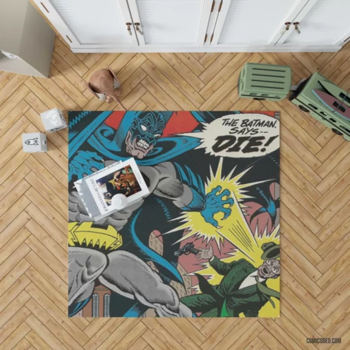 Batman Dark Knight Chronicles Comic Rug