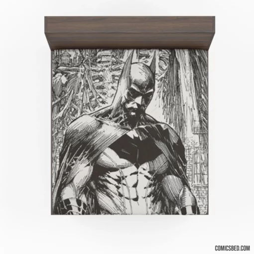 Batman Dark Knight Pursuit Comic Fitted Sheet 1