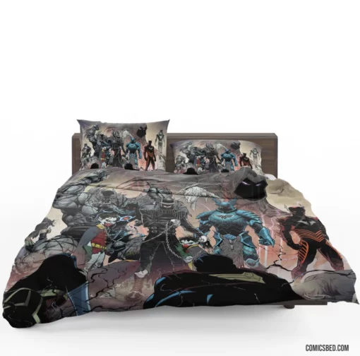 Batman Dark Nights Metal 5 Dark Anthem Comic Bedding Set