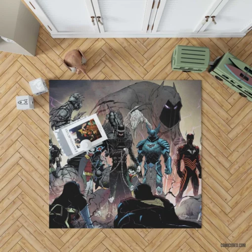 Batman Dark Nights Metal 5 Dark Anthem Comic Rug