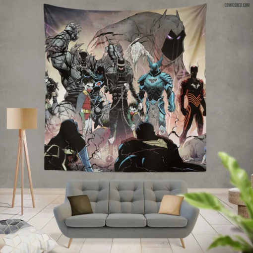 Batman Dark Nights Metal 5 Dark Anthem Comic Wall Tapestry