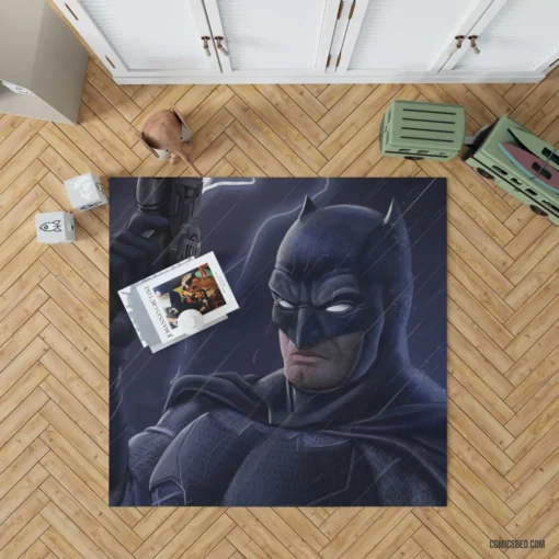 Batman Defender of Gotham Comic Rug