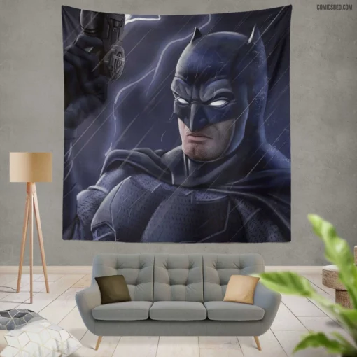 Batman Defender of Gotham Comic Wall Tapestry