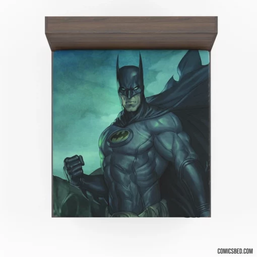 Batman Defender of Justice Comic Fitted Sheet 1