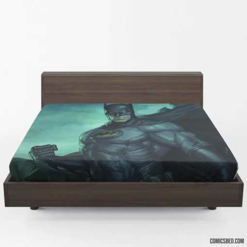 Batman Defender of Justice Comic Fitted Sheet