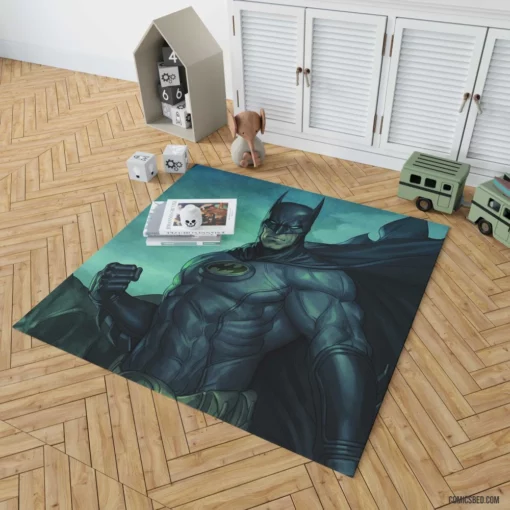 Batman Defender of Justice Comic Rug 1