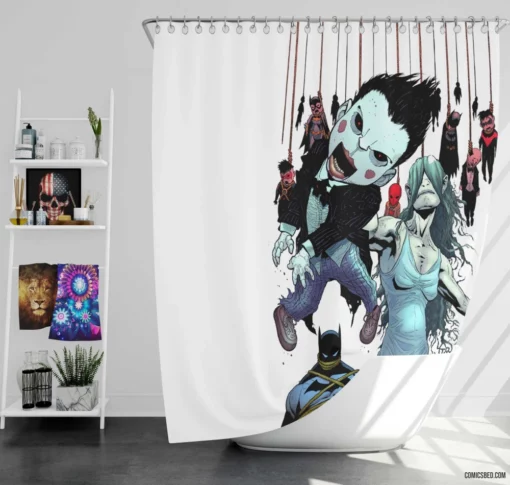 Batman Eternal Crusade for Justice Comic Shower Curtain