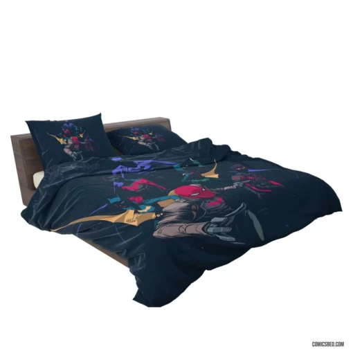 Batman Family Dynamic Bat Clan Comic Bedding Set 2